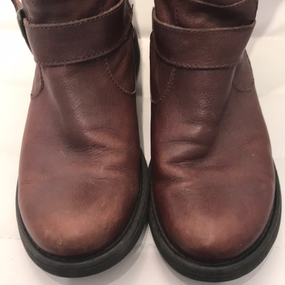 Steve Madden Brown Leather Boots - Picture 6 of 8